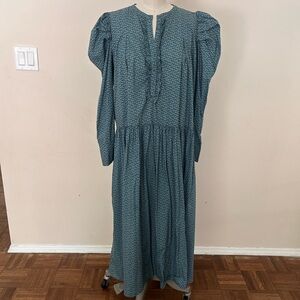 Christy Dawn Blue Puff Sleeve Callan Dress